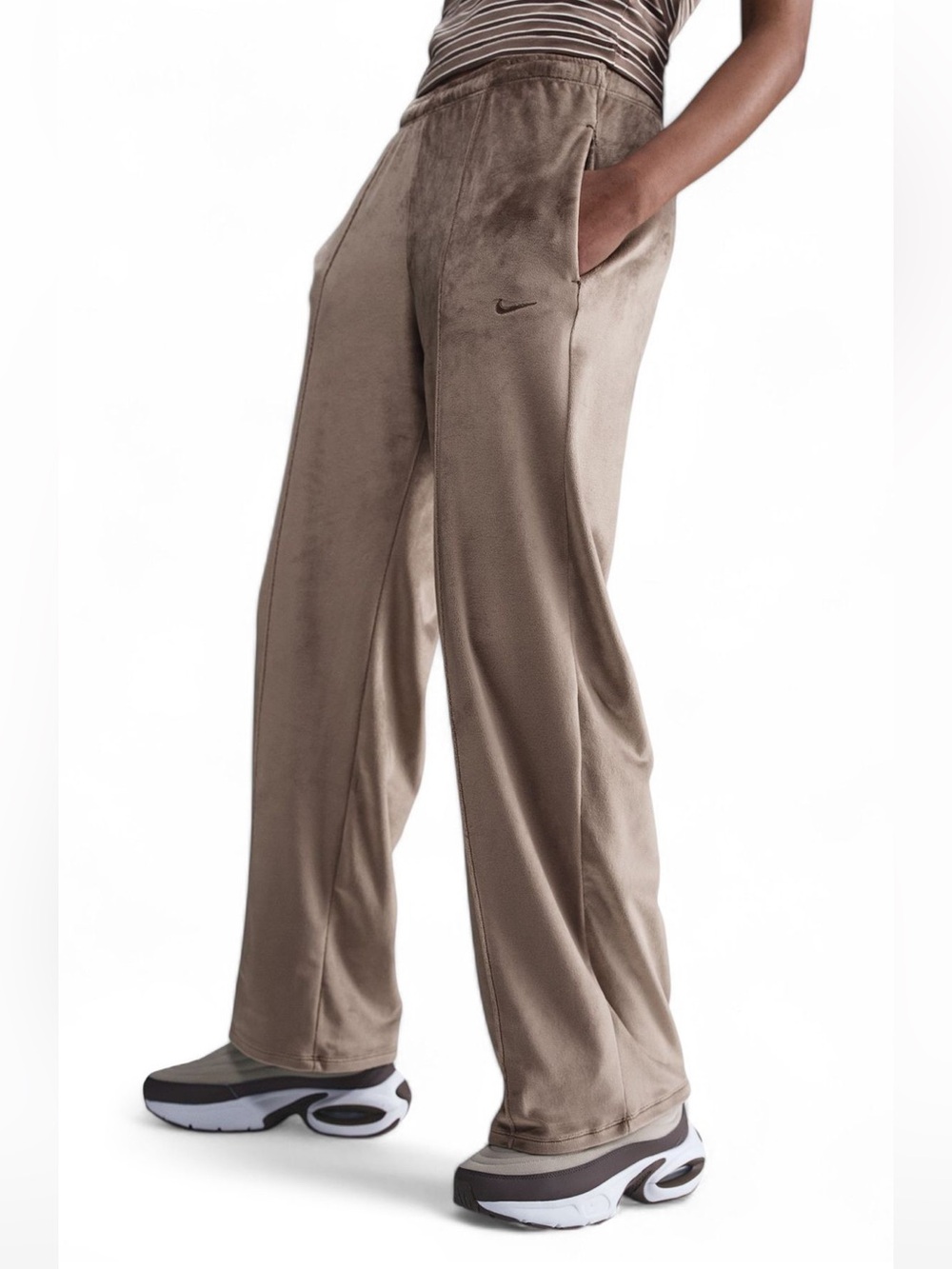 Nike SPORTSWEAR CHILL KNIT VELOUR SWEATPANTS-NWT-size Extra Large